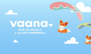 Vaana SOTE-ATK-päivillä 6.-8.5.2019 Tampereella